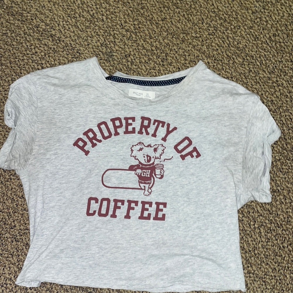 Gilly Hicks cropped tee